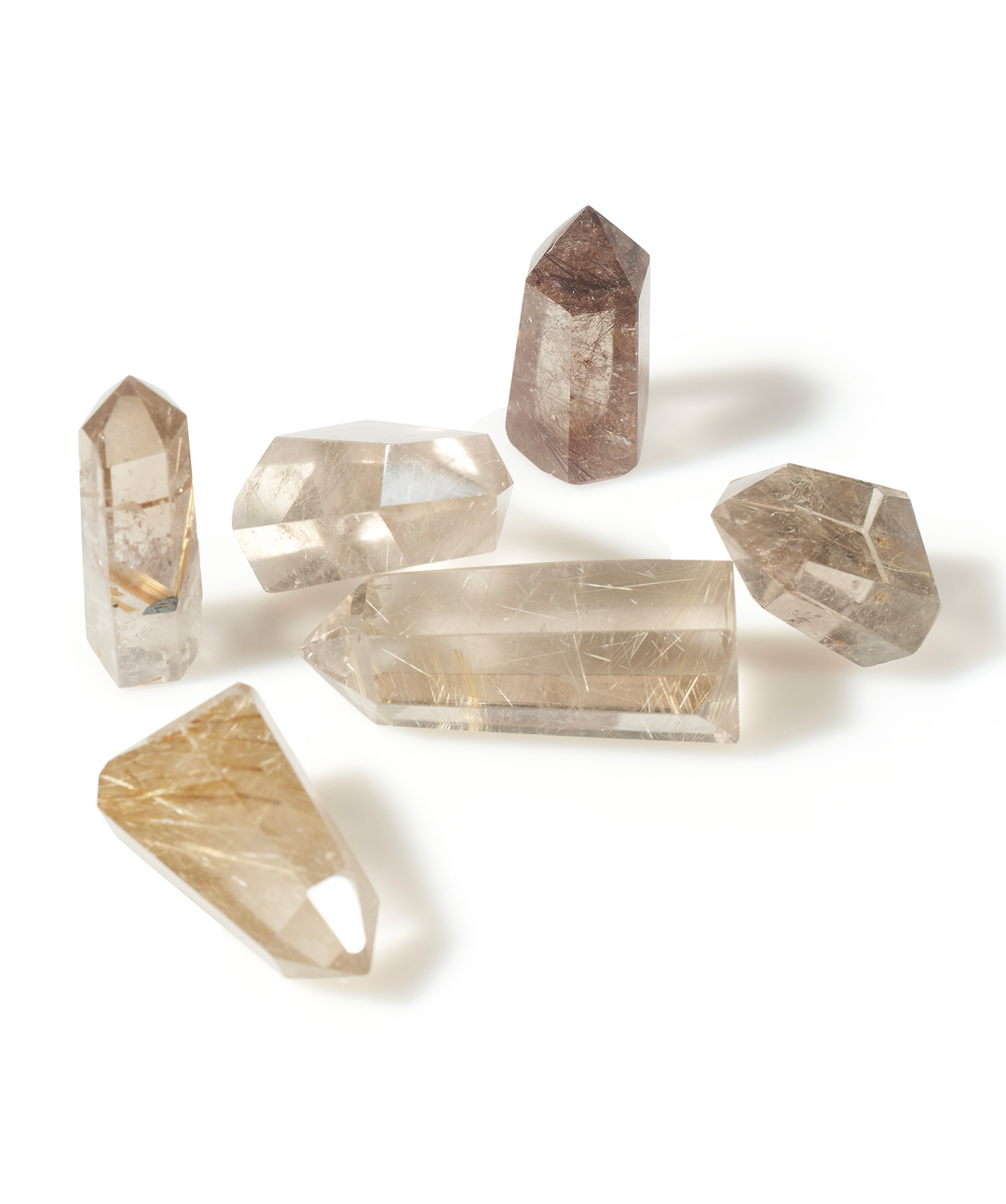 Rutilated Quartz Obelisk