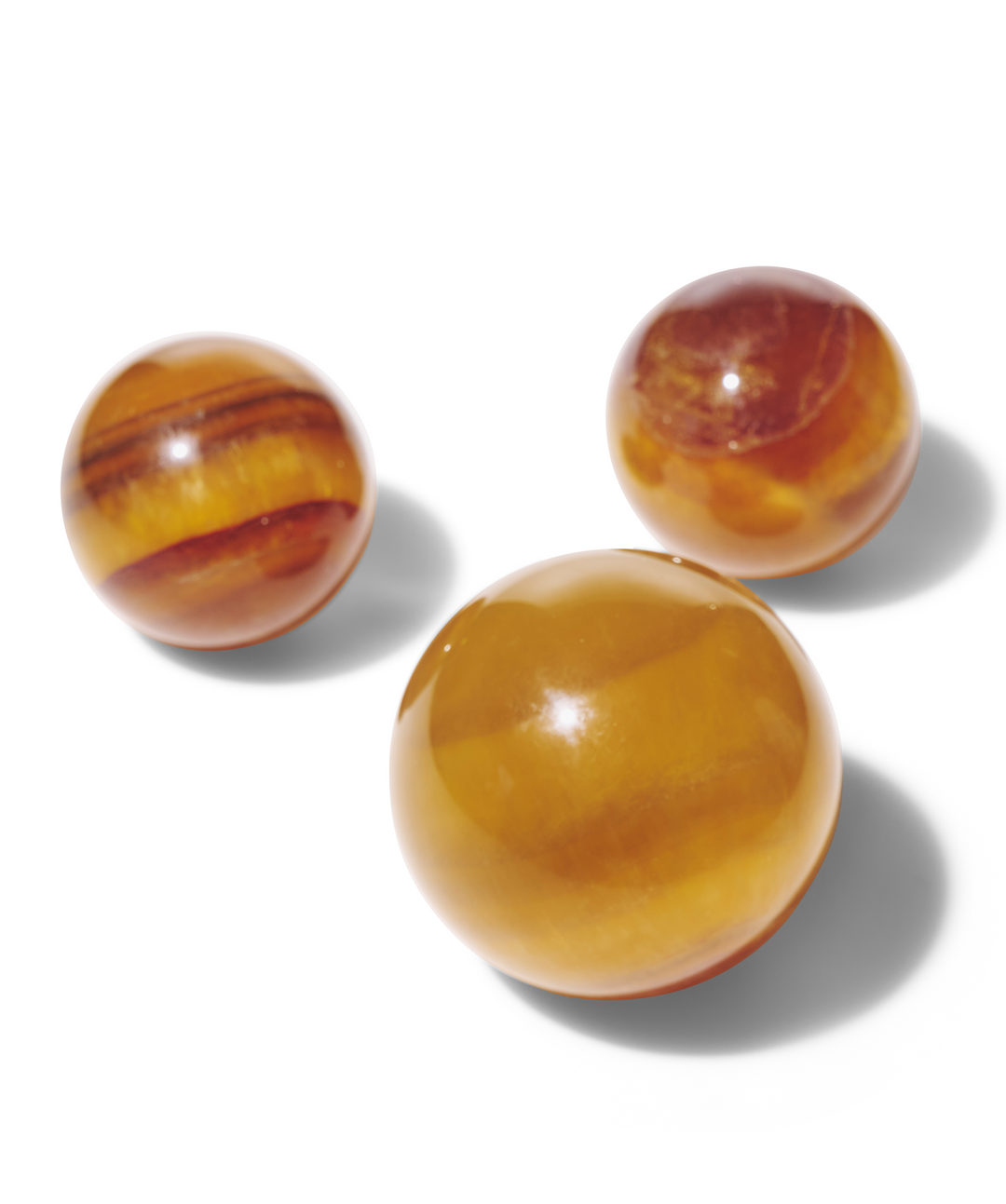 Yellow Fluorite Sphere
